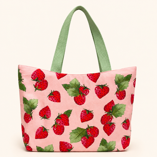 Berry Picnic Tote